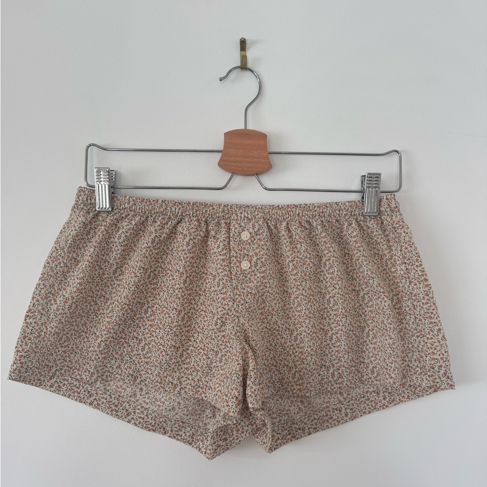 BRANDY MELVILLE John Galt Floral Print Shorts